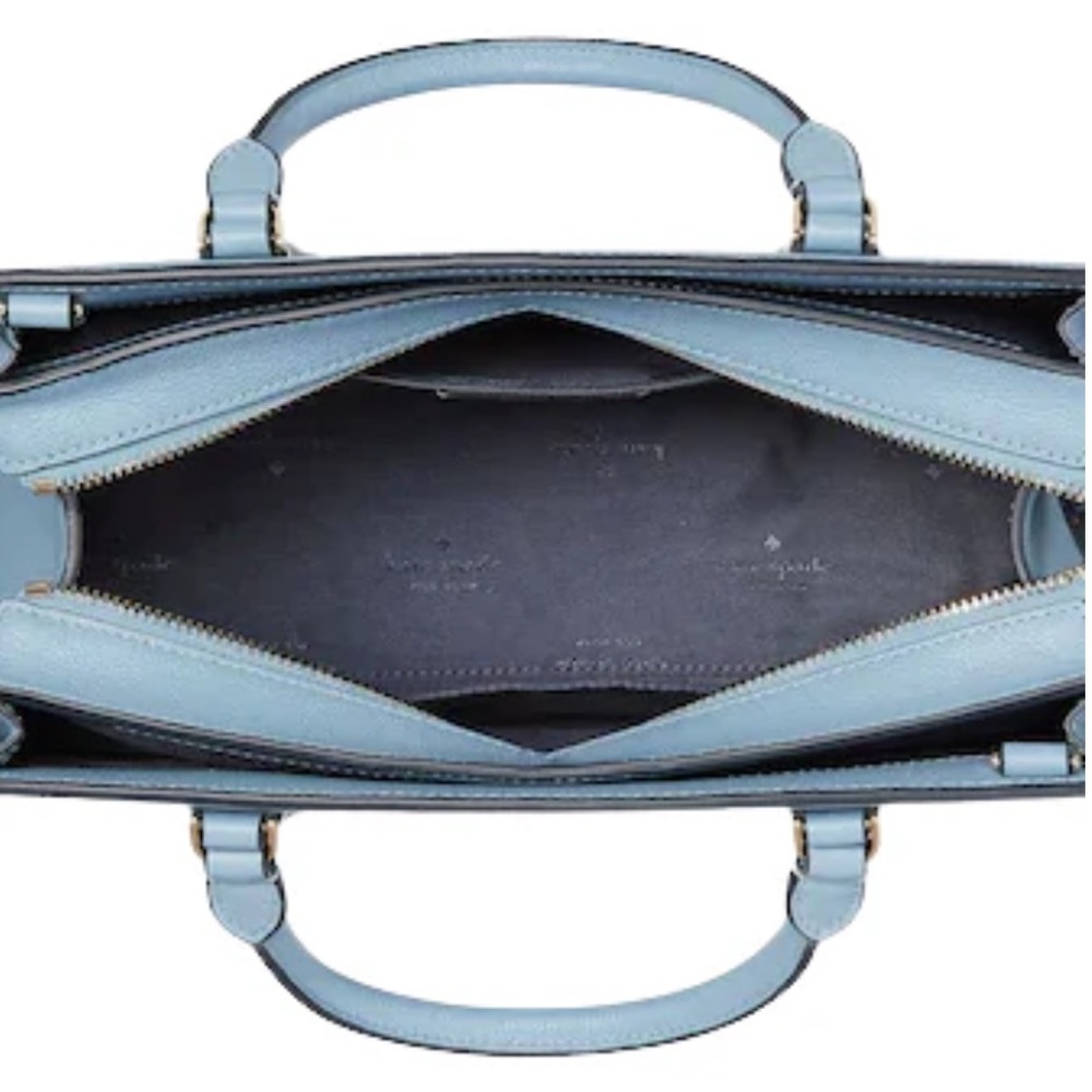 NWT - Kate Spade Light Blue Satchel - Picture 4 of 12